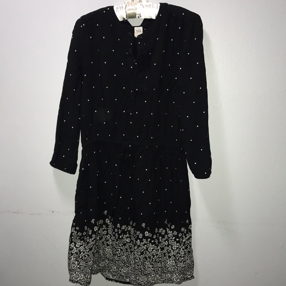 🌺Flowery black dress🌺